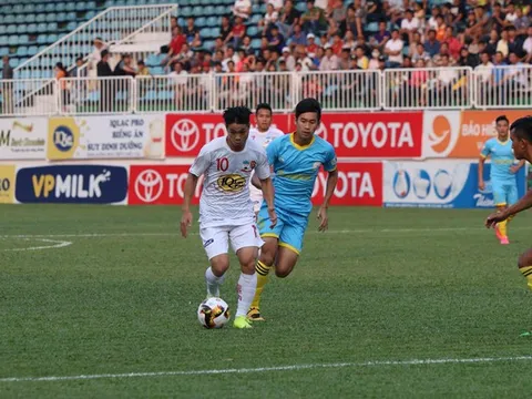 Hoàng Anh Gia Lai 0-2 Sanna Khánh Hòa (Vòng 9 V-League 2017)