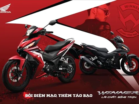 Honda WINNER 150 phối màu mới phong cách cùng tem xe riêng biệt - Đổi diện mạo, thêm táo bạo