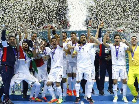 Hủy diệt giải đấu, Iran lên ngôi Futsal Châu Á