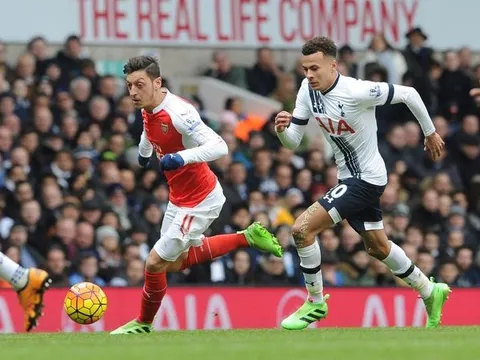 Huyền thoại Arsenal chỉ ước Oezil được như Alli