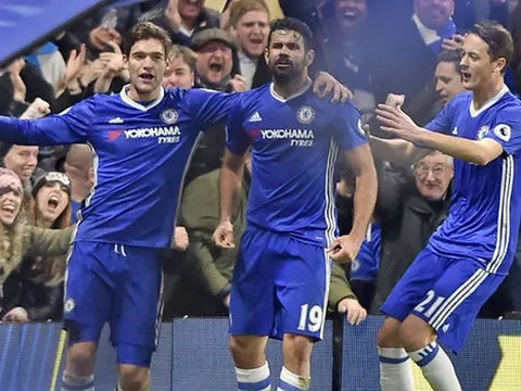 Huyền thoại Man Utd 'trù ếm' Hazard và Costa chấn thương