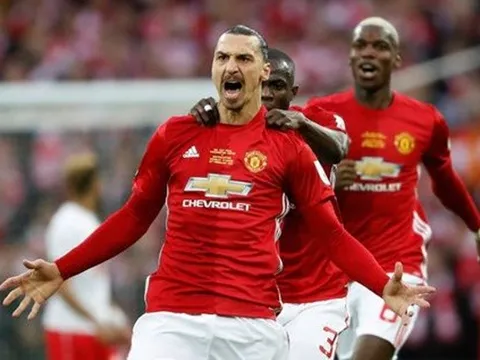 Ibrahimovic rực sáng, Man Utd vã mồ hôi chinh phục danh hiệu đầu tiên