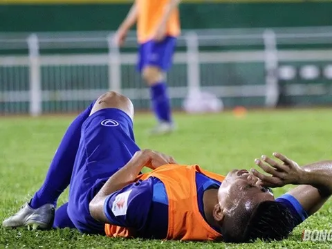 Ca chấn thương đầu tiên của U23 Việt Nam