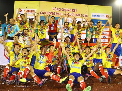 U19 Đồng Tháp soán ngôi U19 Hà Nội tại VCK U19 Quốc gia 2018