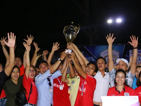 Bế mạc giải bóng đá Thanh Hóa miền Nam 2017: Triệu Sơn FC lên ngôi vô địch
