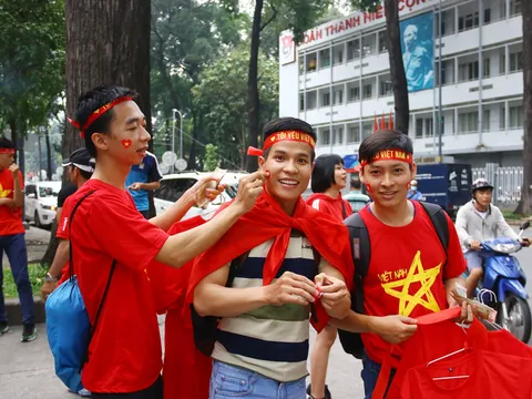 Fan Sài thành sẵn sàng "tiếp lửa" đường xa U23 Việt Nam đấu U23 Qatar