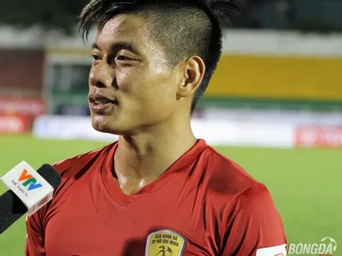 Tiền vệ Trần Thanh Bình (TP.HCM): “Anh Vinh đang làm những gì tốt nhất cho đội bóng”