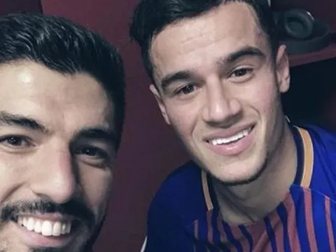 Suarez khen Coutinho nức nở trong ngày ra mắt Barca
