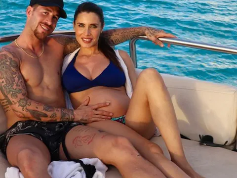 Ramos 'hòa mình với thiên nhiên' chào năm mới