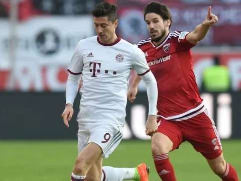 Ingolstadt 0-2 Bayern Munich (vòng 20 Bundesliga)