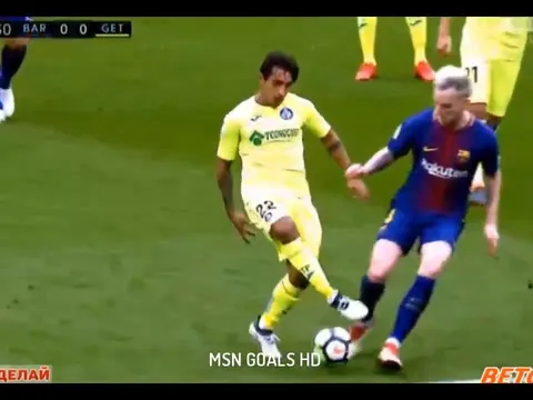 Ivan Rakitic bị sao Getafe xỏ háng