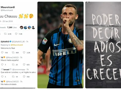 Icardi âm thầm tiễn Brozovic ra khỏi Inter?