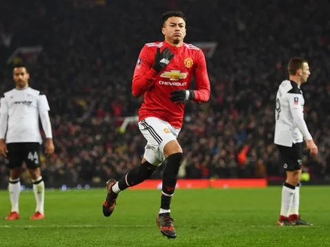 Jesse Lingard chơi tuyệt hay vs Derby County