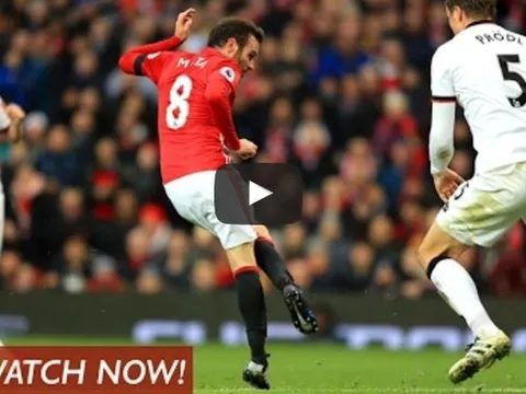 Juan Mata chơi rất hay trong trận Man United 2-0 Watford