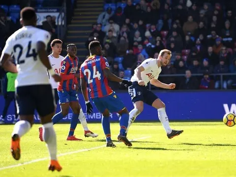 Kane lập hàng loạt kỉ lục sau trận thắng Crystal Palace