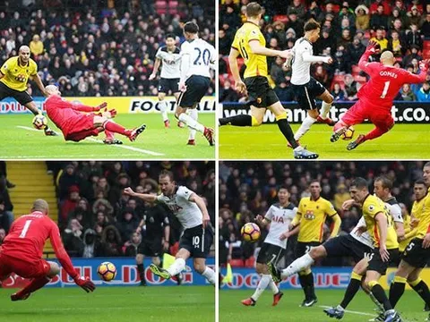 Kane và Alli nhảy múa dưới mưa, Tottenham trở lại top 4