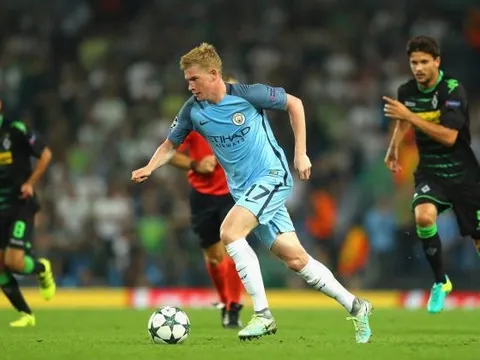 Kevin de Bruyne - Cầu thủ Bỉ xuất sắc nhất năm 2016