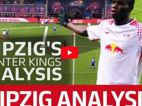 Khả năng phòng ngự phản công siêu hạng của RB Leipzig