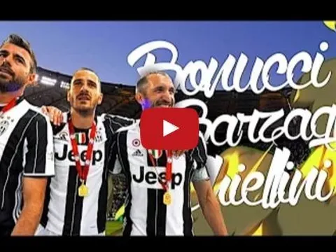 Khả năng phòng ngự tuyệt vời của bộ 3 BBC Juventus