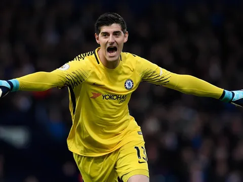 Khi Courtois được giao trọng trách đá phạt đền