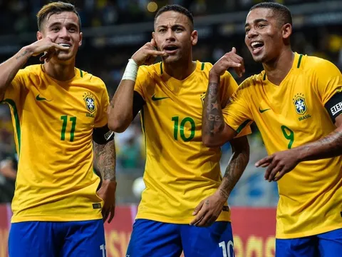 Khi tam tấu Neymar - Coutinho - Gabriel Jesus sát cánh cùng nhau