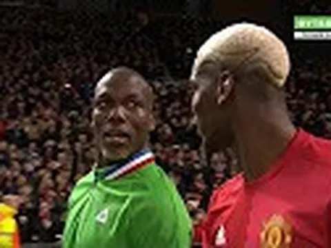 Khoảnh khắc anh em Pogba tương phùng trong đường hầm