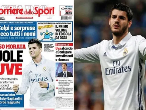Không hạnh phúc tại Real, Morata tính đường 'đào tẩu'?