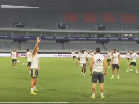 Kỹ thuật đỉnh cao của Ronaldo trên sân tập