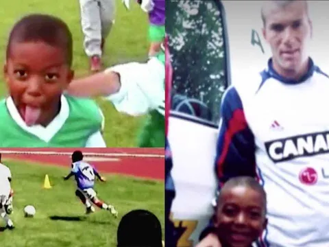 Kylian Mbappe đã bộc lộ tài năng thiên bẩm từ 10 tuổi