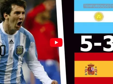 Lần đụng độ gần nhất của Argentina và Tây Ban Nha