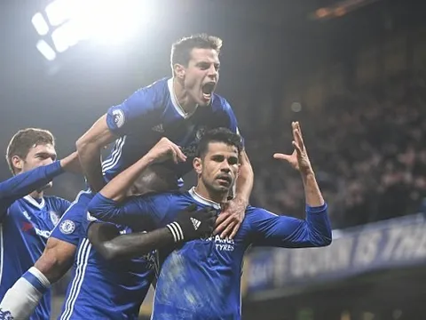 Lập công ở phút 45+7, Costa giúp Chelsea thu phục "Bầy hổ" trên sân nhà