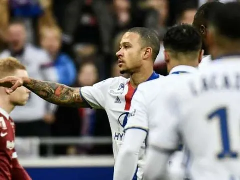 Lập cú đúp, Memphis Depay 'nổ' hết mình