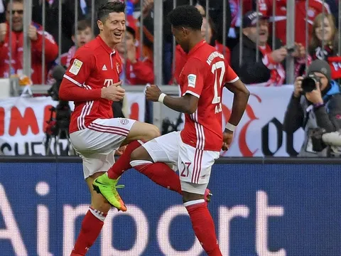 Lewandowski bùng nổ với 1 cú hat-trick (Bayern vs Hamburg)