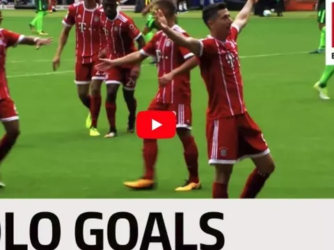 Lewandowski, Werner và top 5 pha solo ghi bàn đẹp nhất Bundesliga