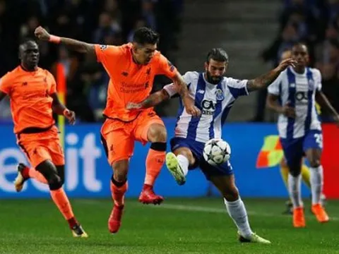 Liverpool hủy diệt Porto với tỉ số không tưởng