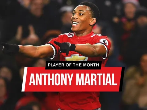 Lộ diện cầu thủ xuất sắc nhất tháng Giêng tại Man Utd