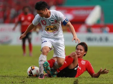 Long An 0-3 Hoàng Anh Gia Lai (Vòng 7 V-League 2017)