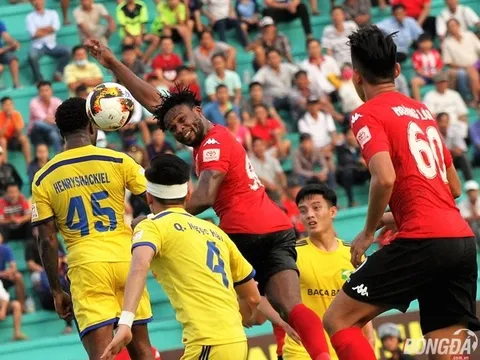Long An 1-2 Sông Lam Nghệ An (Vòng 4 V-League 2017)