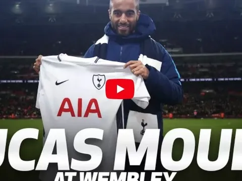Lucas Moura tươi rói ra mắt Tottenham Hotspur
