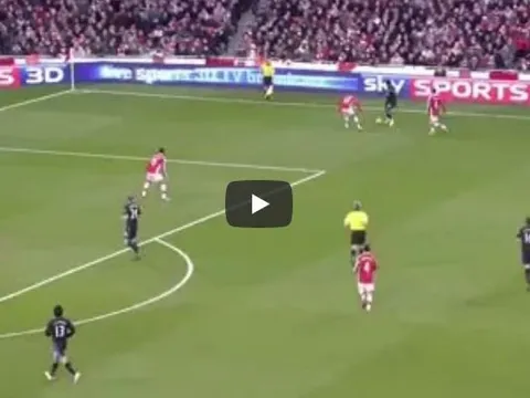 Luis Nani và bàn thắng cực đẹp vào lưới Arsenal
