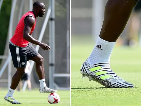 Lukaku - Cầu thủ có bàn chân dài nhất Ngoại hạng Anh