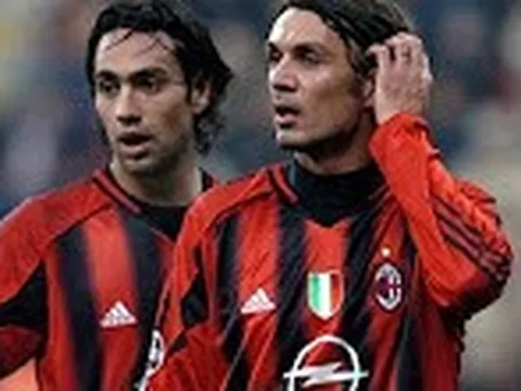 Maldini - Nesta, 2 bức tường thành vĩ đại của Milan