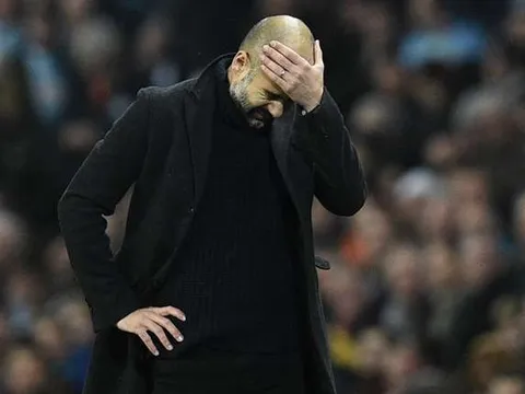 Man City thua sấp mặt, Pep Guardiola lập kỷ lục tồi tệ