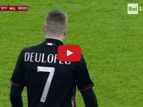 Màn ra mắt AC Milan của Gerard Deulofeu vs Juventus