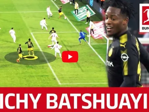 Màn ra mắt Dortmund ấn tượng của Michy Bitshuayi
