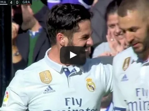 Màn trình diễn ấn tượng của Isco Alarcon vs Granada