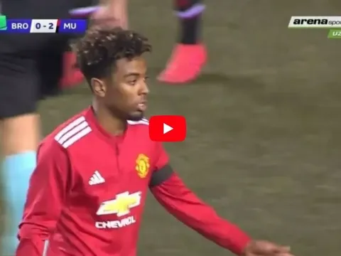 Màn trình diễn của Angel Gomes vs Brodarac (UEFA Youth League)