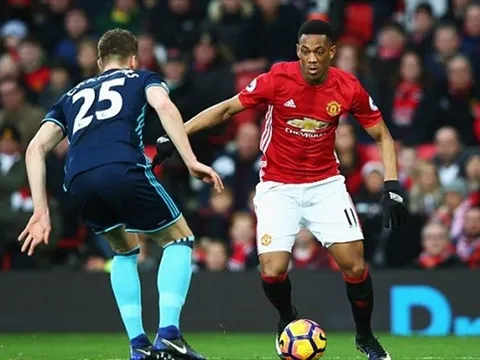 Màn trình diễn của Anthony Martial trước Middlesbrough