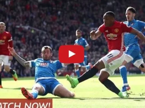 Màn trình diễn của Anthony Martial vs AFC Bournemouth