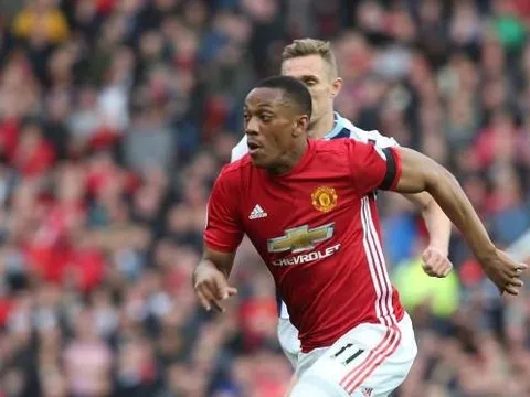 Màn trình diễn của Anthony Martial vs West Brom